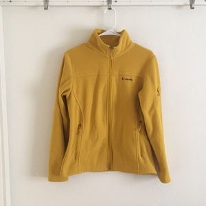 mustard COLUMBIA jacket
